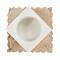 Hello Honey® 3.25" Decorative Marble & Travertine Candle Holder